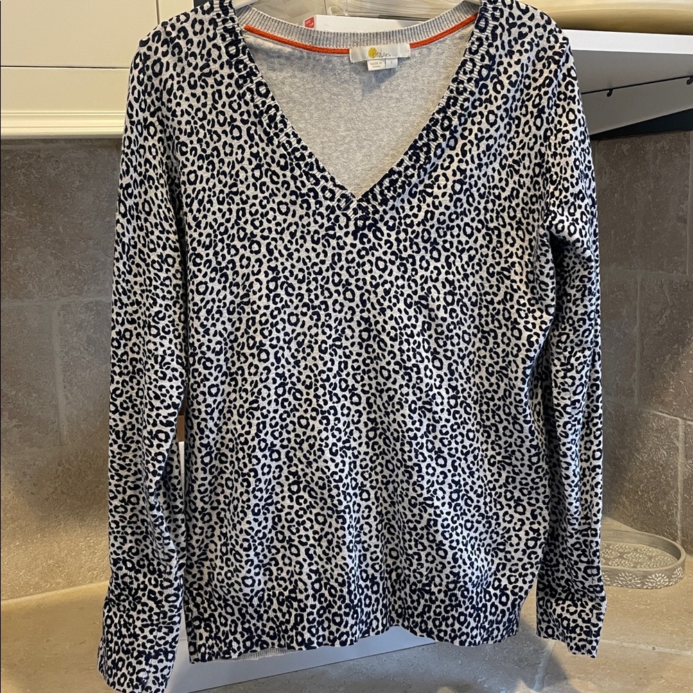 Boden Animal Print Sweater